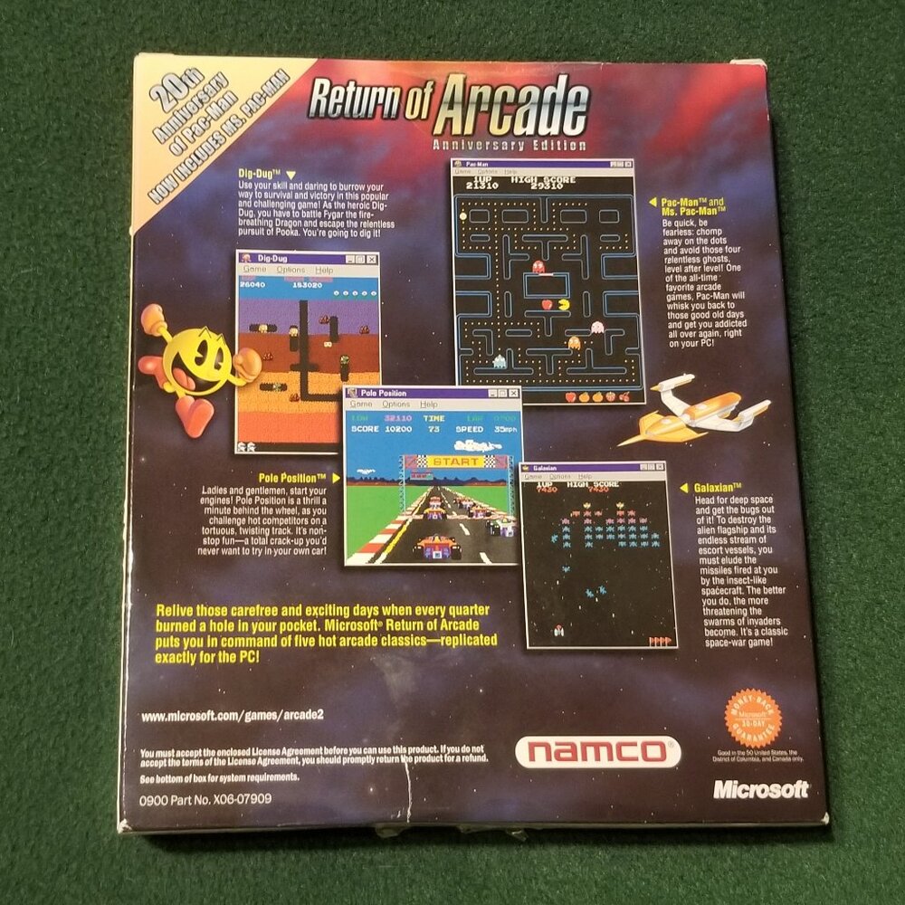 vintage anniversary edition: Return of Arcade, with Ms. Pac-Man - Picture 2 of 7